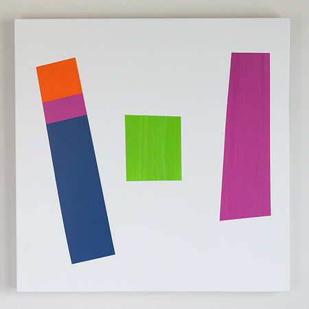 GRIN, 24x24 acrylic on stretched canvas