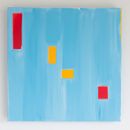 HOP, 20x20 acrylic on stretched canvas