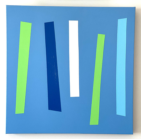 VERSE, 24x24 acrylic on stretched canvas