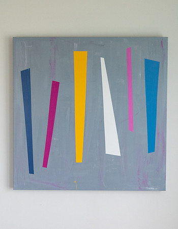 WHISTLE, 36x36 acrylic on stretched canvas
