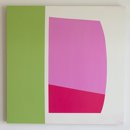 LAUNCH, 30X30 acrylic on birch panel