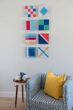 PB CODE, 10x10 fine art prints on 1" thick diamond polished acrylic, french cleat