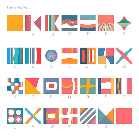 26 letter SWERVE alphabet
