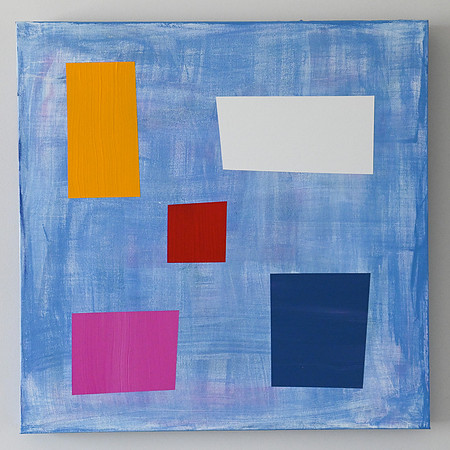 PICNIC, 24x24 acrylic on stretched cotton canvas